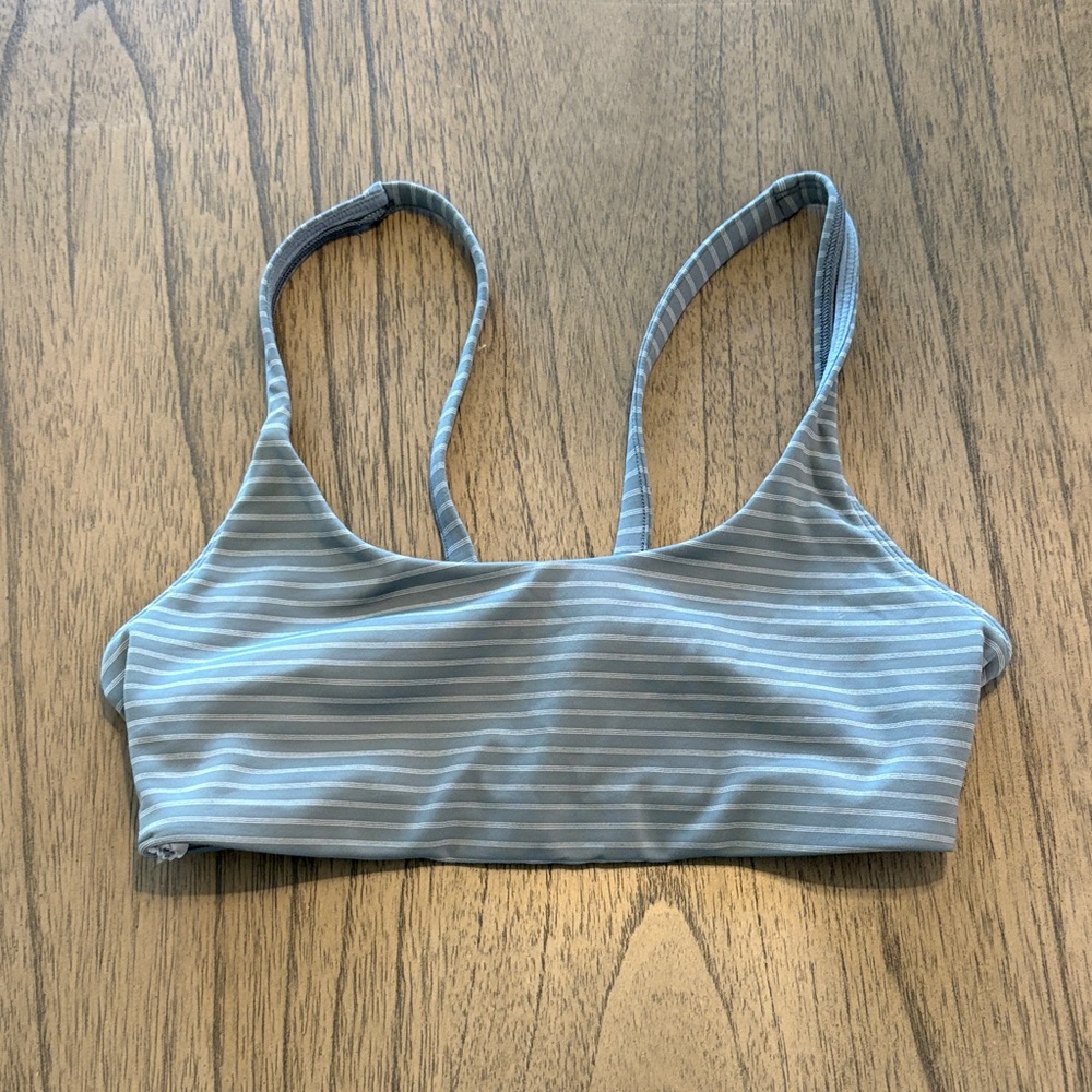 Vuori Striped Yosemite Sports Bra